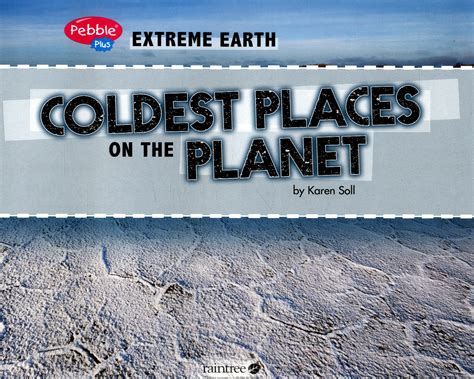 Coldest Places On The Planet By Soll Karen 9781474712637 Brownsbfs