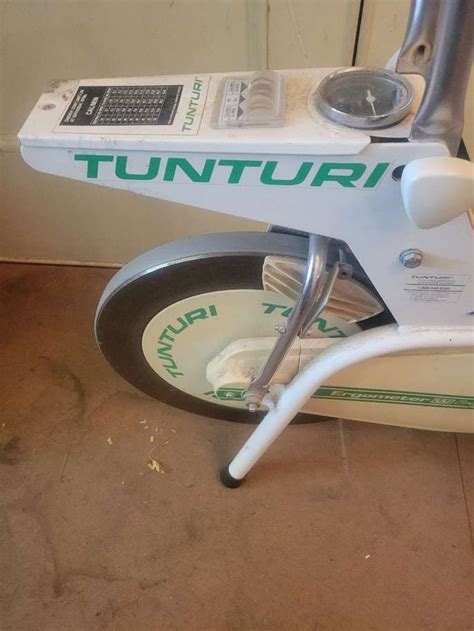 Freelywheely Vintage Tunturi Stationary Exercise Bike