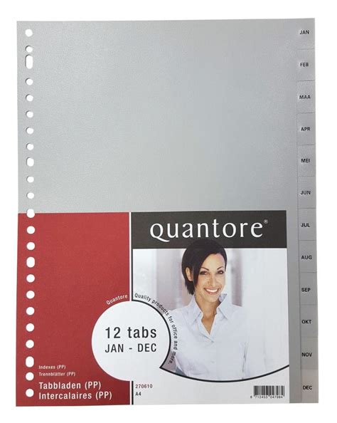 Our request for quote form for custom dividers allows you to specify up to three banks of tabs. Index Dividers A4 - Gray Monthly Tabs | Office Systems Aruba