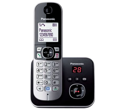 Panasonic Kx Tg6821eb Cordless Phone With Answering Machine