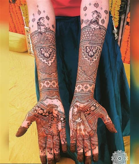 Rajasthani Bridal Mehndi Designs For Full Hands