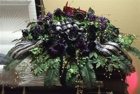 Well Done Custom Made Male Casket Spray In Jackson Tn Anointed