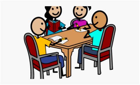Clipart Kids Working In Groups