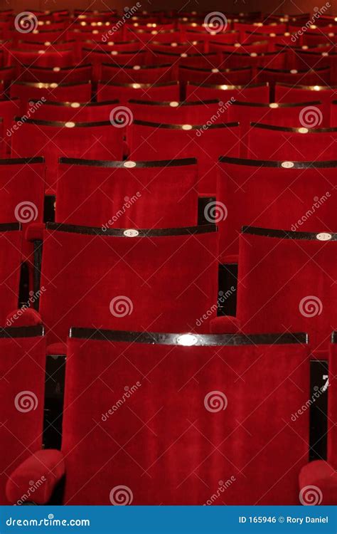 Red Theatre Stock Photo Image Of Office Entertainment 165946