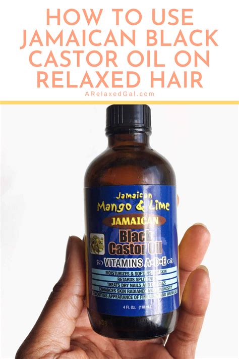 I Love Using Jamaican Black Castor Oil On My Scalp And Relaxed Hair Because Of The Many Benefits