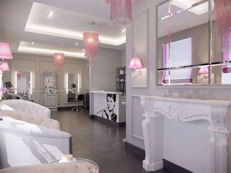 Shabby Chic Beauty Salon Ideas Inside Cool Decoration Ideas White Home