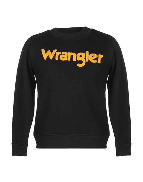 Lyst Wrangler Sweatshirt In Black For Men