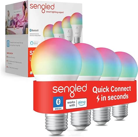 Sengled Smart Light Bulbs Color Changing Alexa Light Bulb