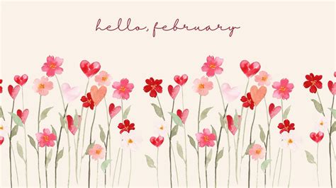 Download Welcome February Wallpaper