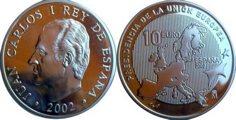 10 Euros Présidence De Lue 2002 Espagne Numista