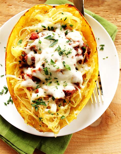 Spaghetti Squash With Meat Sauce Robust Recipes