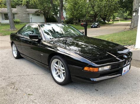 The bmw 850i coupe is truly something special, with a v12 engine producing some 300 hp and a top speed of 186 mph.the engine itself is barely audible. E31 1993 BMW 850Ci Automatic V12 Schwarz 2 115K Miles Runs ...