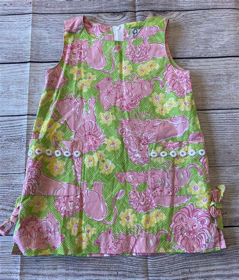 excellent condition vintage lilly pulitzer girls dress size 6