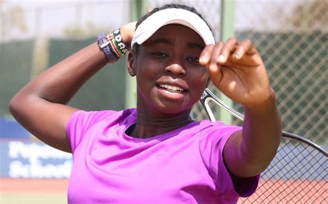 Kenyan Tennis Champion Angella Okutoyi Becomes The First Kenyan To Win A Grand Slam Match In