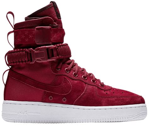 Wmns Sf Air Force 1 High Red Crush Nike 857872 601 Goat