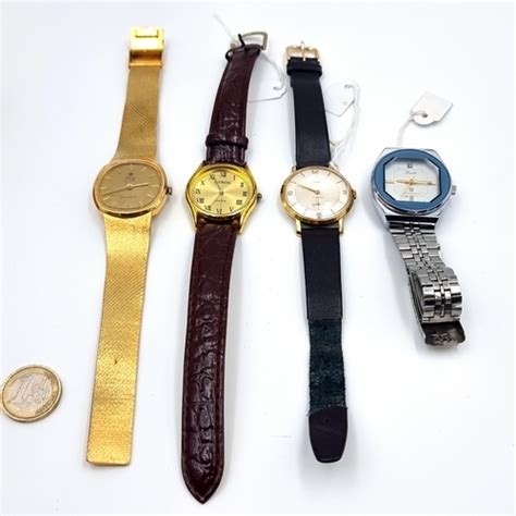 A Collection Of Four Wristwatches Of Interest Is A Vintage Vico 17