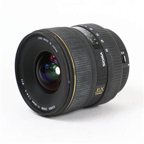 Used Sigma 17-35mm f/2.8-4 EX DG HSM Lens - Canon Fit | Wex Photo Video