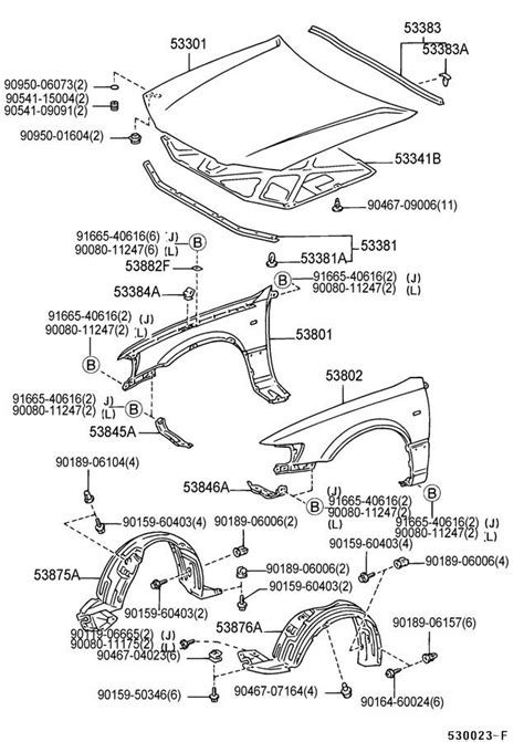 2012 Toyota Camry Parts Diagram