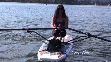 The New Oar Board Sup Rower By Whitehall Spirit Youtube