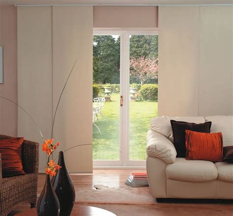 Get free shipping on qualified panel track blinds or buy online pick up in store today in the window treatments department. Sliding Panel | BlindTime | Blinds design, Sliding glass door blinds, Living room blinds