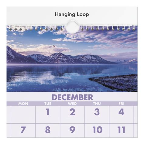 Scenic Three Month Wall Calendar By At A Glance® Aagdmw50328