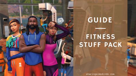 The Sims 4 Fitness Stuff Pack Guide Sharingsims4indo