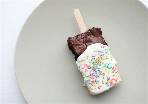 Brownie Popsicle Brownie Desserts Delicious Desserts Sweet Treats