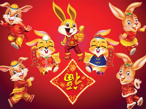 I was glad that i was born in this family. Free Chinese New Year Wallpaper 2011 - Rabbit Year | ShawnLiv