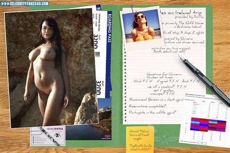 Milana Vayntrub Naked Body Nice Tits Celebrity Fakes U
