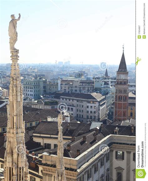 Milan Landscape Stock Image Image Of Galleria Vittorio 17654667