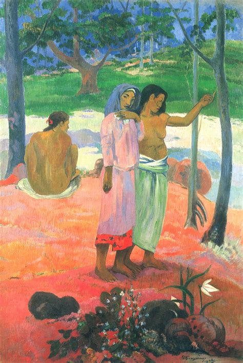 France Lappel1902 By Paul Gauguin In Tahiti Oil On Canvas With