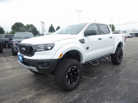 New 2019 Ford Ranger Xlt Black Widow Lifted Truck 4d Crew Cab In Troy