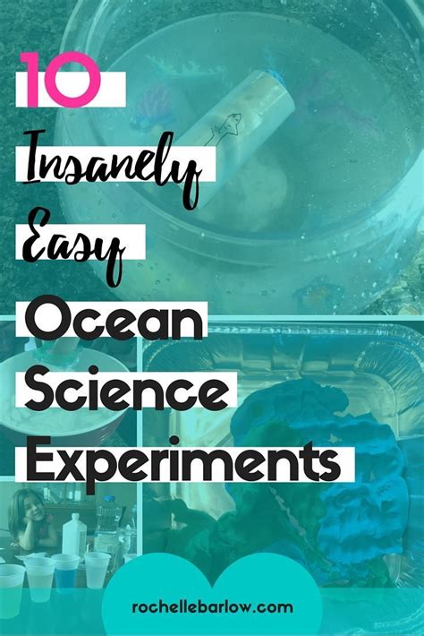 Are you looking for some easy ocean science experiments? Don't want a