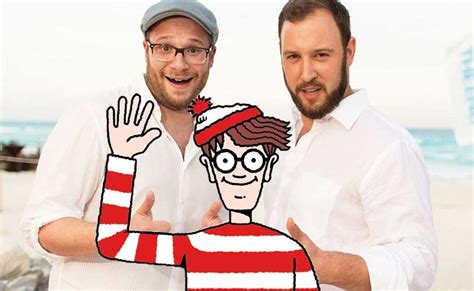 seth rogen making a live action wheres wally wheres waldo film images