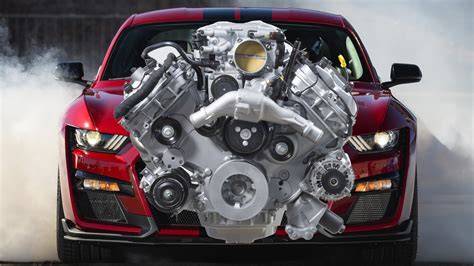 Dig The Ford Mustang Shelby Gt500s 760 Hp Engine Its Now Available