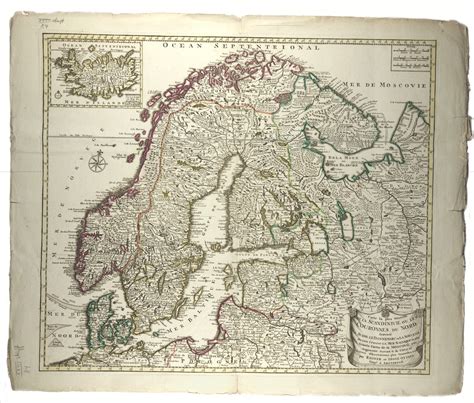 Ou Se Trouve La Mer Du Nord - Carte la plus nouvelle de la Scandinivie ou les couronnes du nord