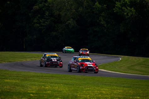 Race Recap Mini Jcw Team Championship Hopes Take A Hit At Vir