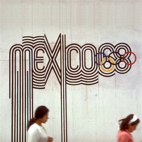 mexico 68 mexico olympics mexico design visual identity