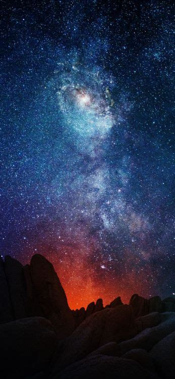 Wallpaper Milky Way Atmosphere Galaxy Star Nature Background