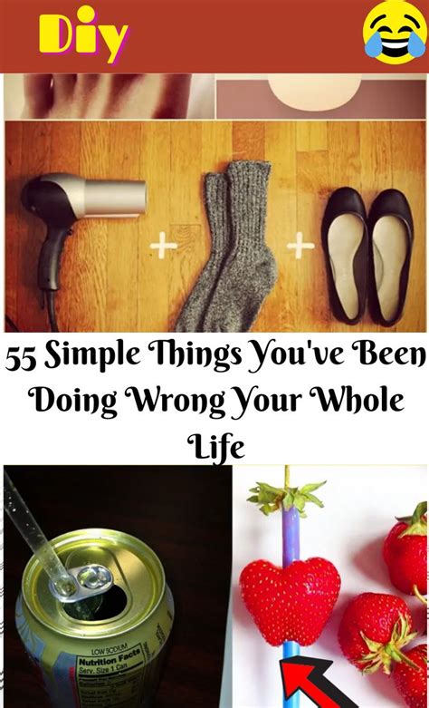 the top five things you ve been doing wrong to do in your whole life