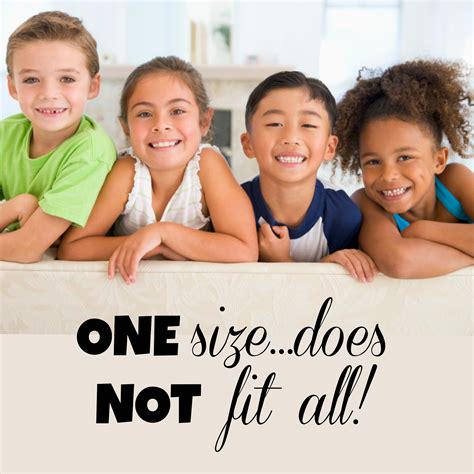 One Size Does Not Fit All Bethesda Speech Therapy Rockville Speech