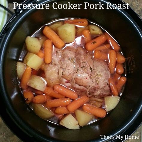 pork cooker pressure roast recipes food cooking recipe power electric xl potatoes shoulder chicken easy pot meals mexican chops carrots