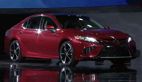 Toyota says that the 2018 camry was designed to be more distinctive than other camrys before it, and should be instantly recognizable… from as far as 200. 2018 Toyota Camry Opens A New Chapter For The Family Sedan ...