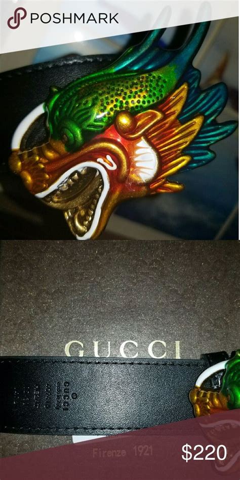 Dragon Gucci Belt Like New With Box No Dustbag Gucci Accessories Belts