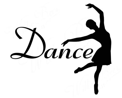 Dance Svg Ballet Svg Dance Cut File Dancer Svg Love Etsy