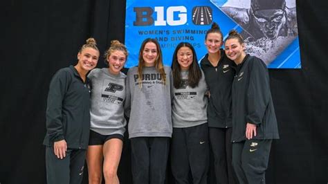 Womens Swimming And Diving Purdue Boilermakers