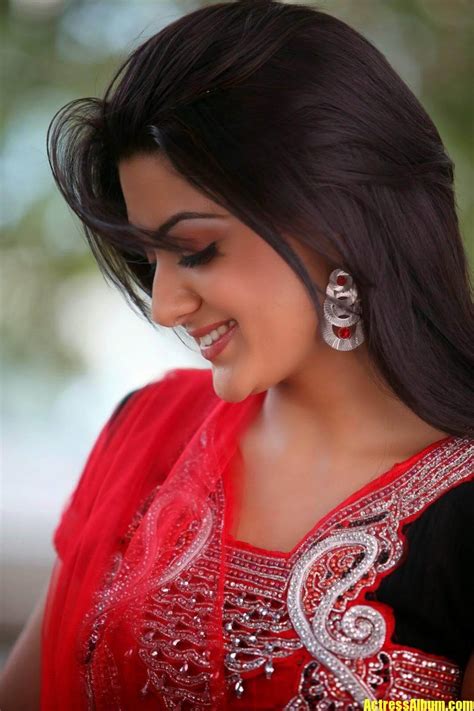 Sakshi Chaudhary Smiling Face Stills In Red Dress Actress Album