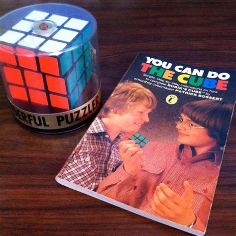 Vintage Rubiks Cube And Solution Book You Can Do The Cube By Patrick