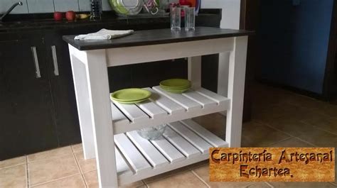 También disponible como un cuadrado como se ve en la última imagen. Mesa. Isla De Cocina. Desayunador. Madera Maciza. - $ 5 ...