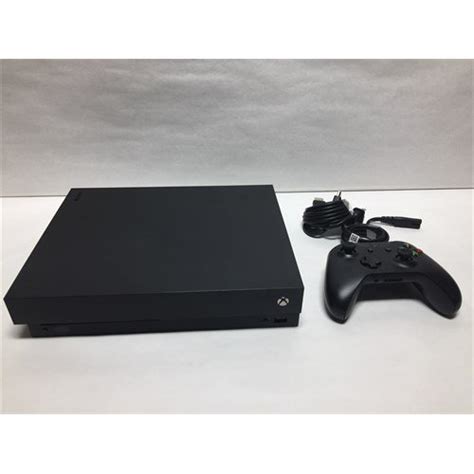 Restored Microsoft Xbox One X 1tb 4k Ultra Hd Gaming Console Black